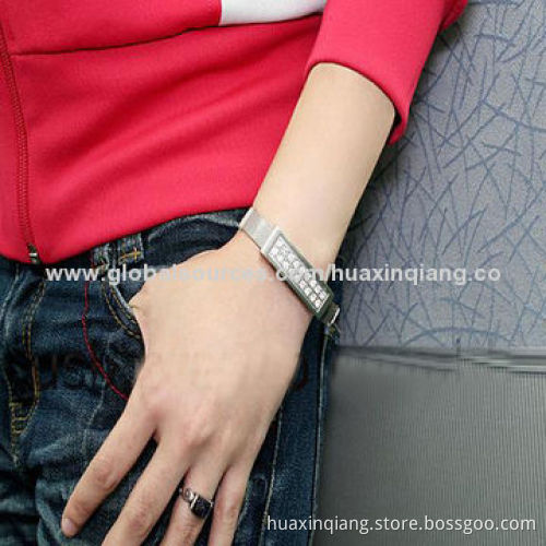 USB Flash Drive, Diamond Bracelet Style, USB2.0, 5-year Warranty
